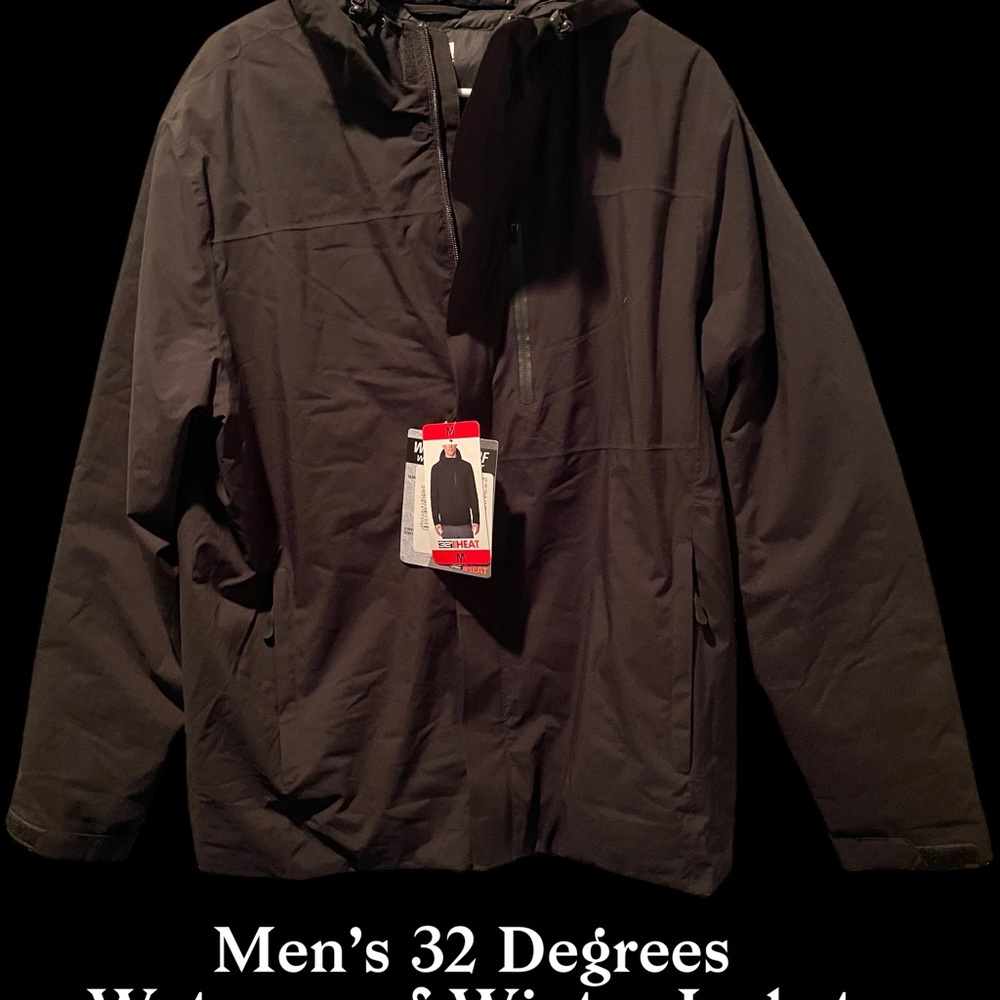 COPY - 32° Heat Men's Waterproof Winter Jacket